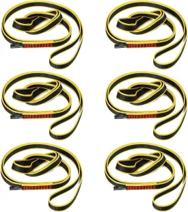 20MM Nylon Climbing Sling Runner 23KN CE2008/EN566 Rock Climbing Webbing Straps for Rock Climbing, Rappelling, Swing, Yoga Hammock etc