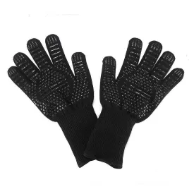 932°F Heat Resistant Premium Insulated BBQ Grill & Oven Gloves