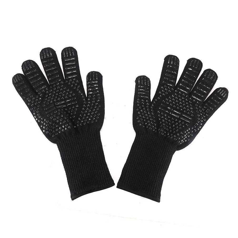 932°F Heat Resistant Premium Insulated BBQ Grill & Oven Gloves