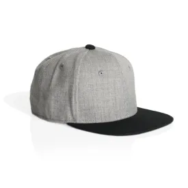 AS Colour Grey Marle/Black Frack Snapback Cap