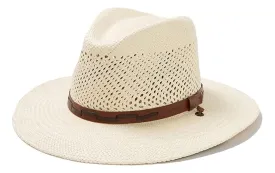 B "Stetson Airway" Vented Panama Straw Hat, Style# TSARWY-3830