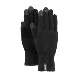 Barts Fine Knitted Touch Gloves X-Large (Manufacturer size: L/XL) Black (Black 0001)