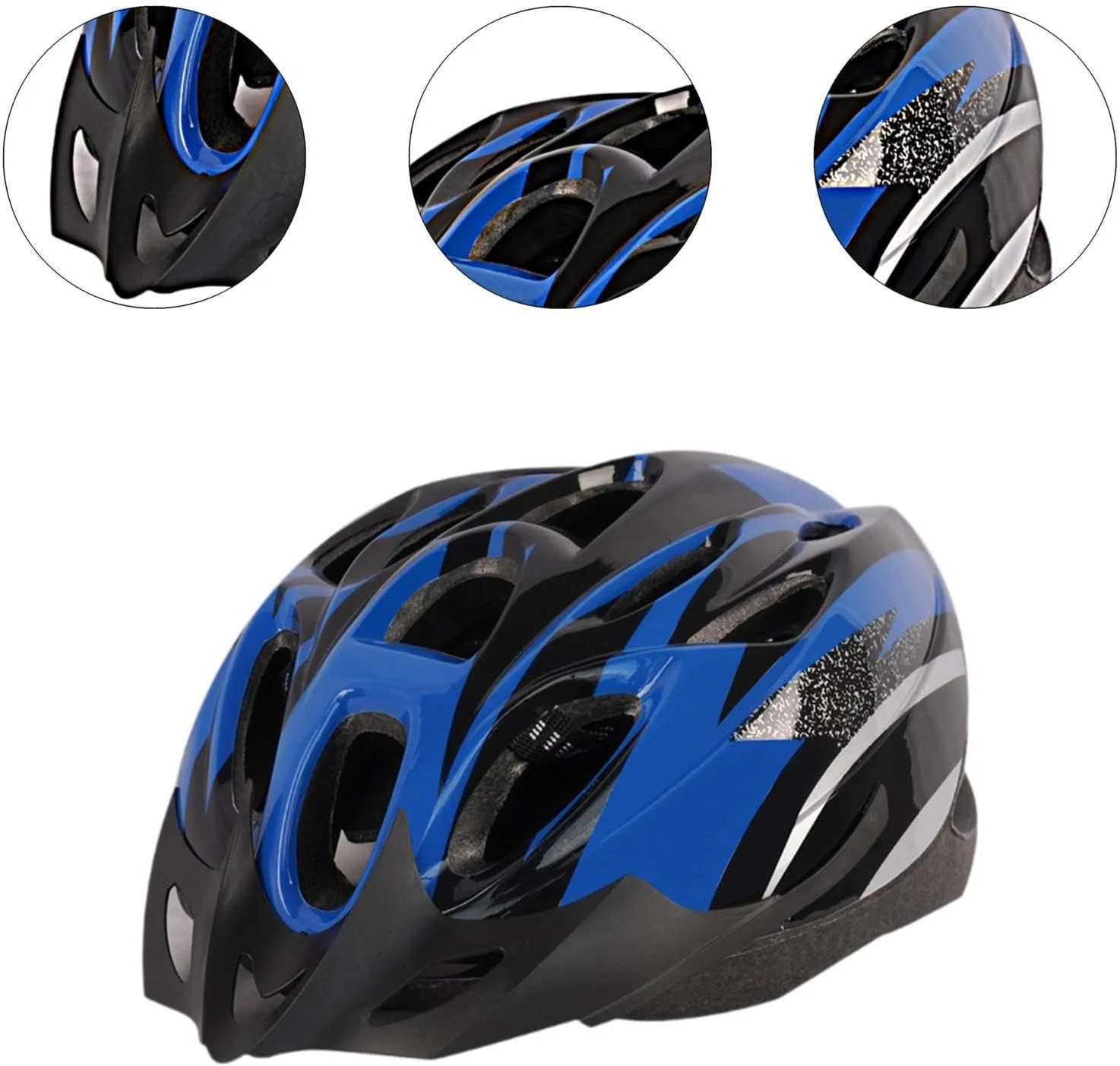 Bicycle Helmet Mountain Road Bicycle Helmet Bicycle Helmet Shock Absorbing for Women, Men, Inline Skating, Cycling, Skateboarding