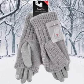 Cable Knit Women's Winter Cute Gloves