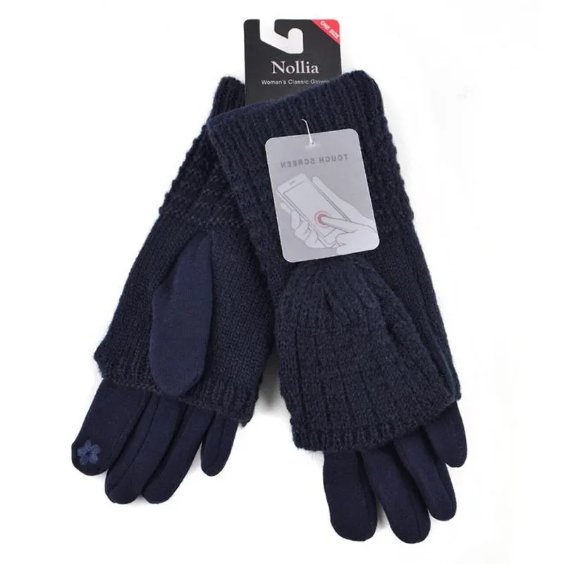 Cable Knit Women's Winter Cute Gloves