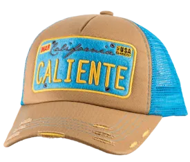 Caliente California Beg/Beg/Blu Beige Cap