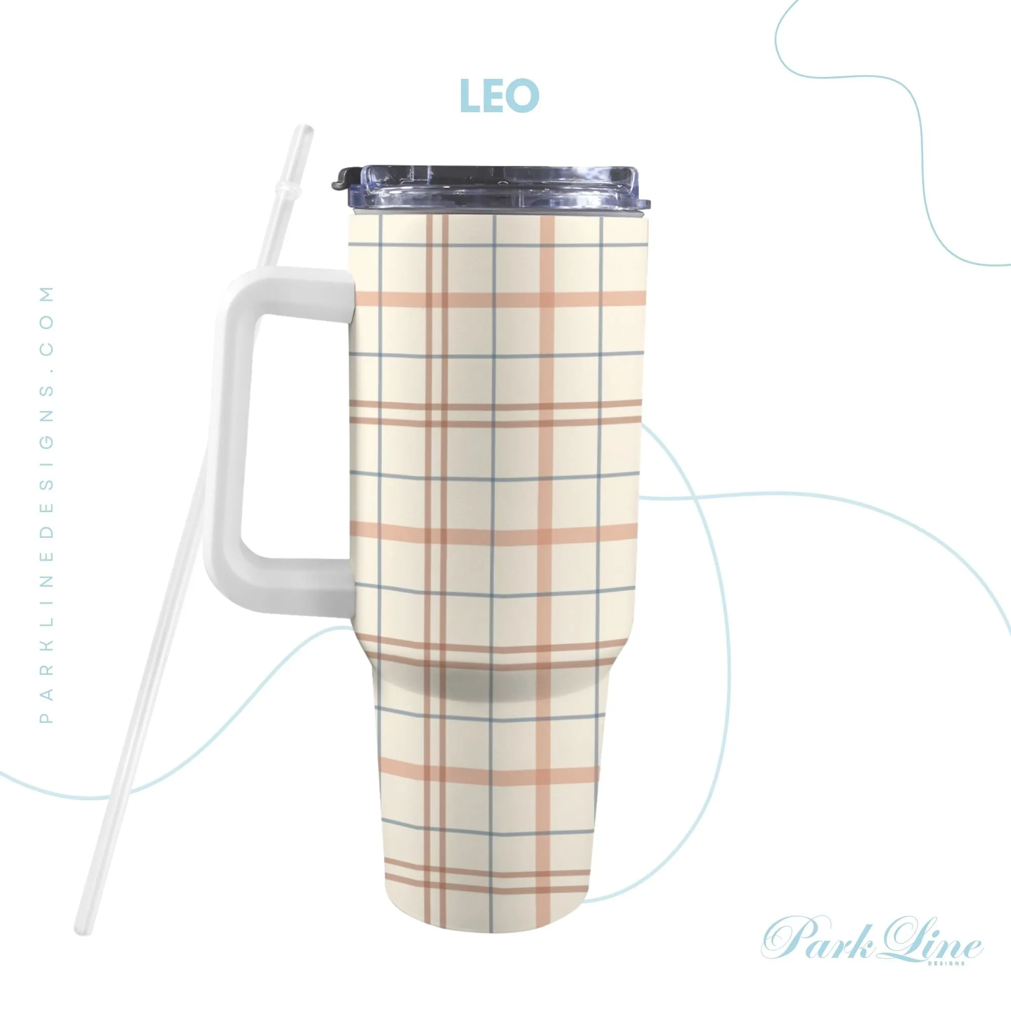 Charlotte 40oz Tumbler | Classic Floral Seamless Design | Insulated Travel Cup | Perfect Gift for Her | Reusable & Stylish Drinkware