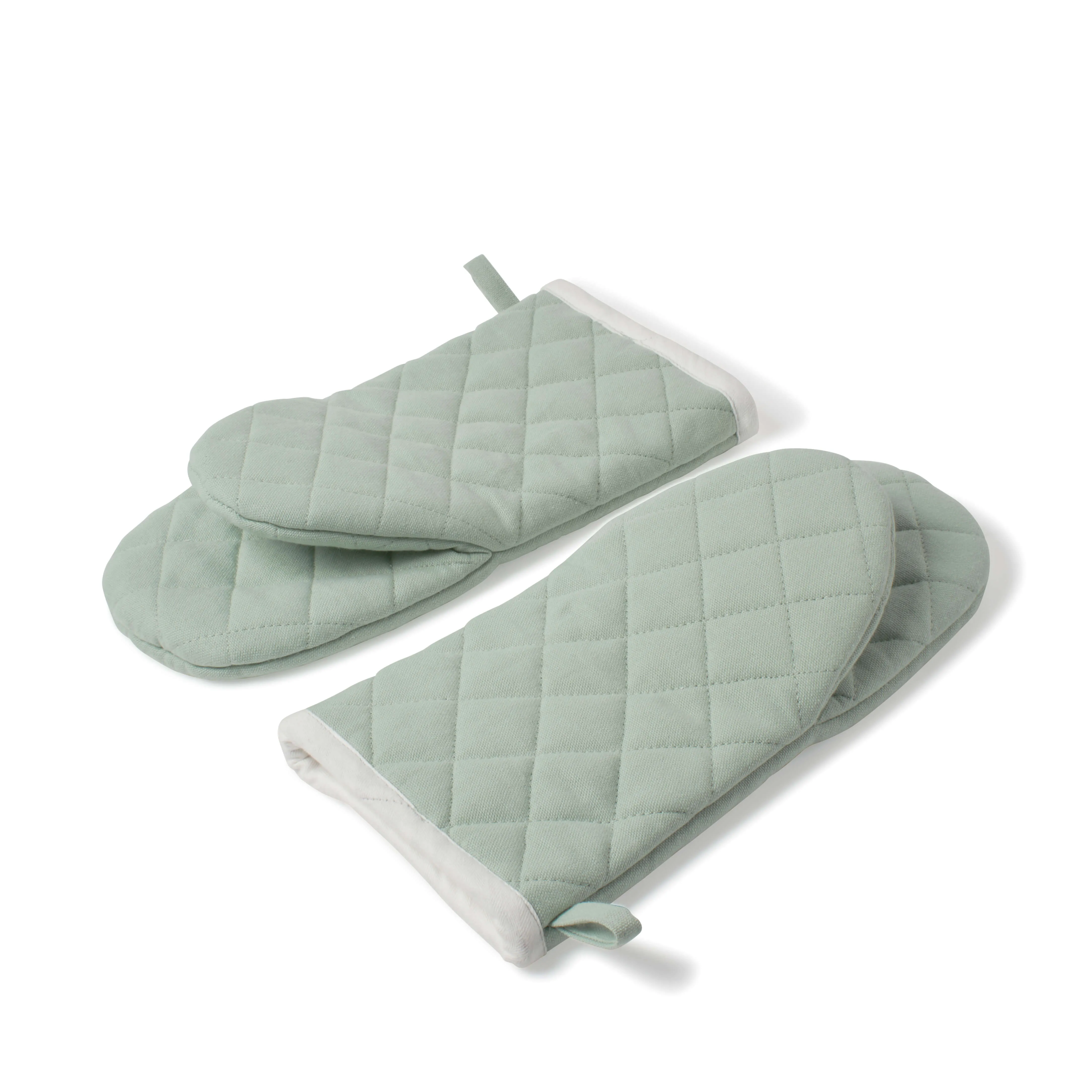 Chef Ellie Oven Glove 30 x 16.5cm - 2 Piece - Sage