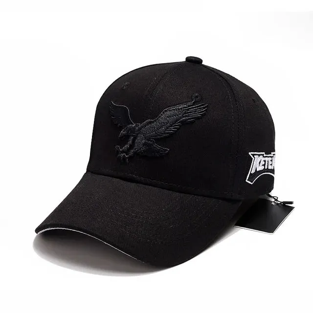 Digital Eagle Baseball Cap - Fushia