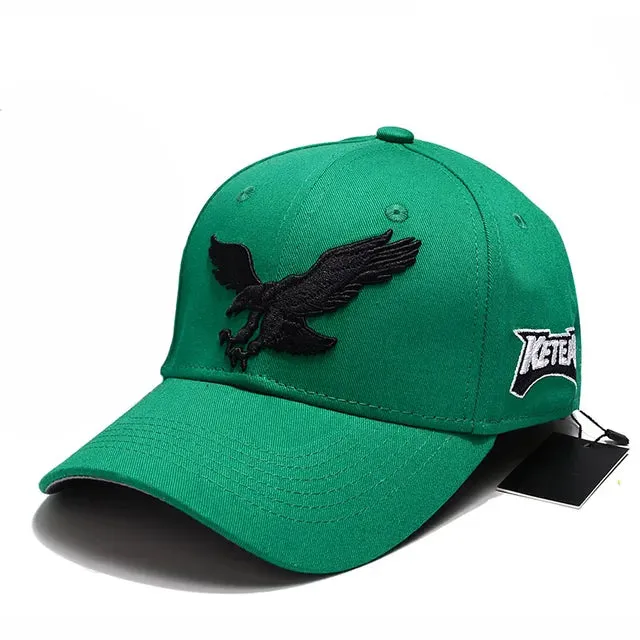 Digital Eagle Baseball Cap - Fushia