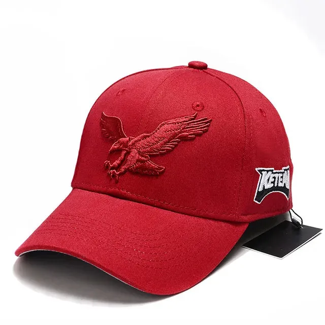 Digital Eagle Baseball Cap - Fushia