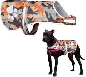 Dog Reflective Vest  Multiple Color Options with Hi-Vis Fluorescent Visibility Helping to Safeguard Your Pet On/Off Leash in Urban & Rural Areas
