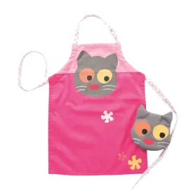 Egmont Apron and Glove Flower Cat