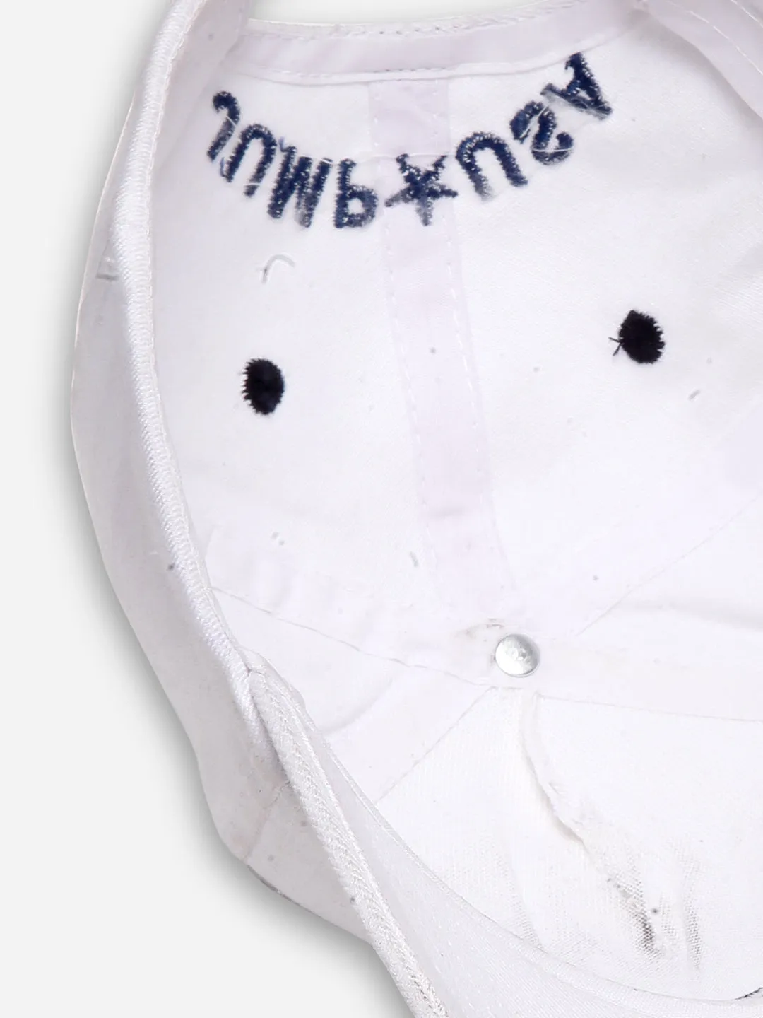 JUMP USA Unisex White Brand Logo Lifestyle Cap