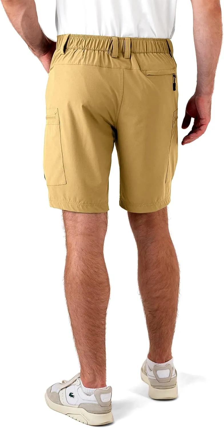 Mens Hiking Cargo Shorts Stretch Quick-Dry Outdoor Casual Work Shorts for Men Camping Fishing