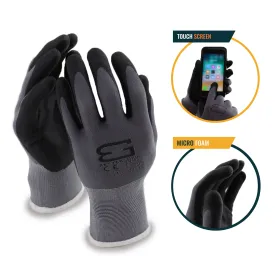 Micro Foam Nitrile Coated Nylon Work Glove - BGFLEXMF-GY