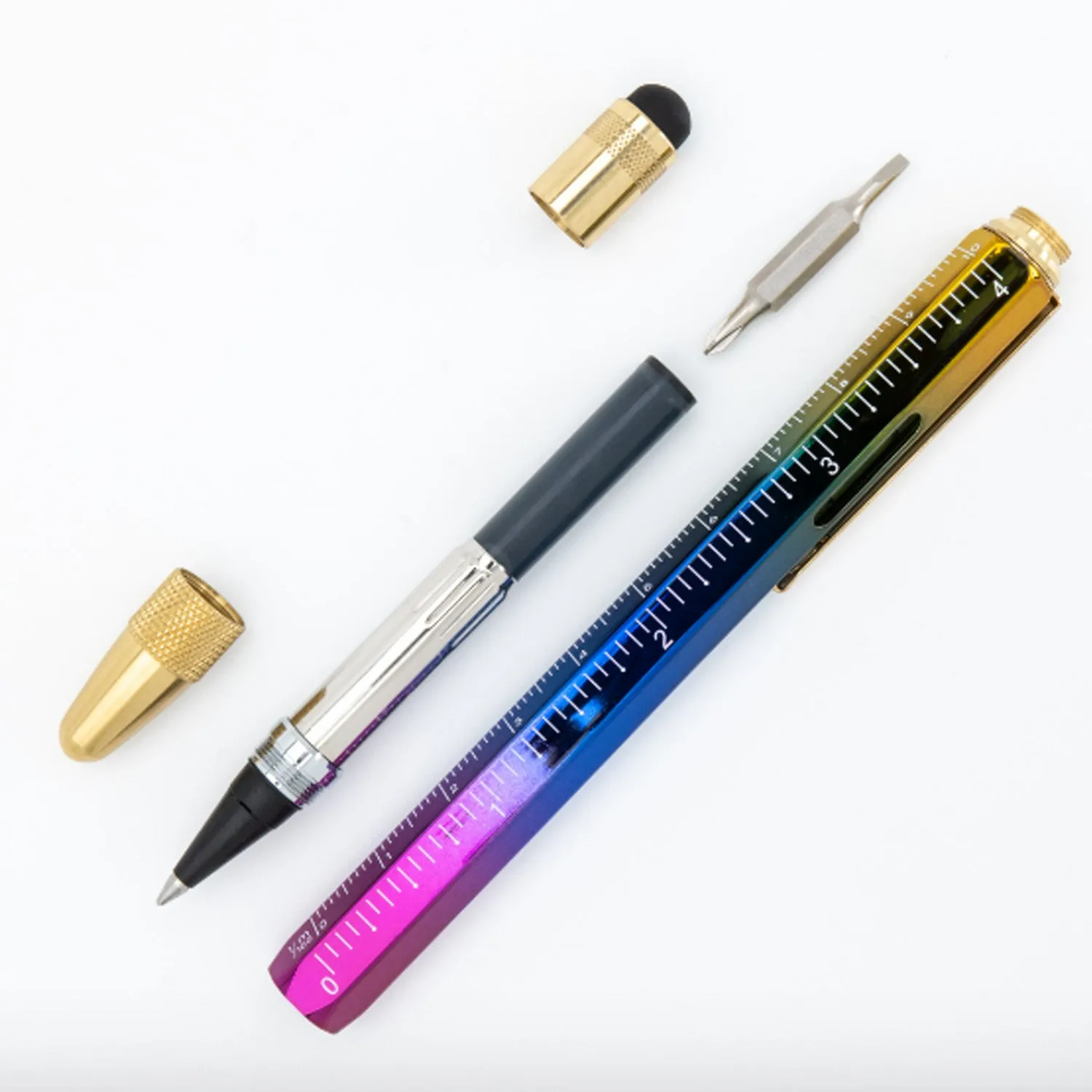 Monteverde 9 Function Tool Ink Ball Pen - Rainbow GT