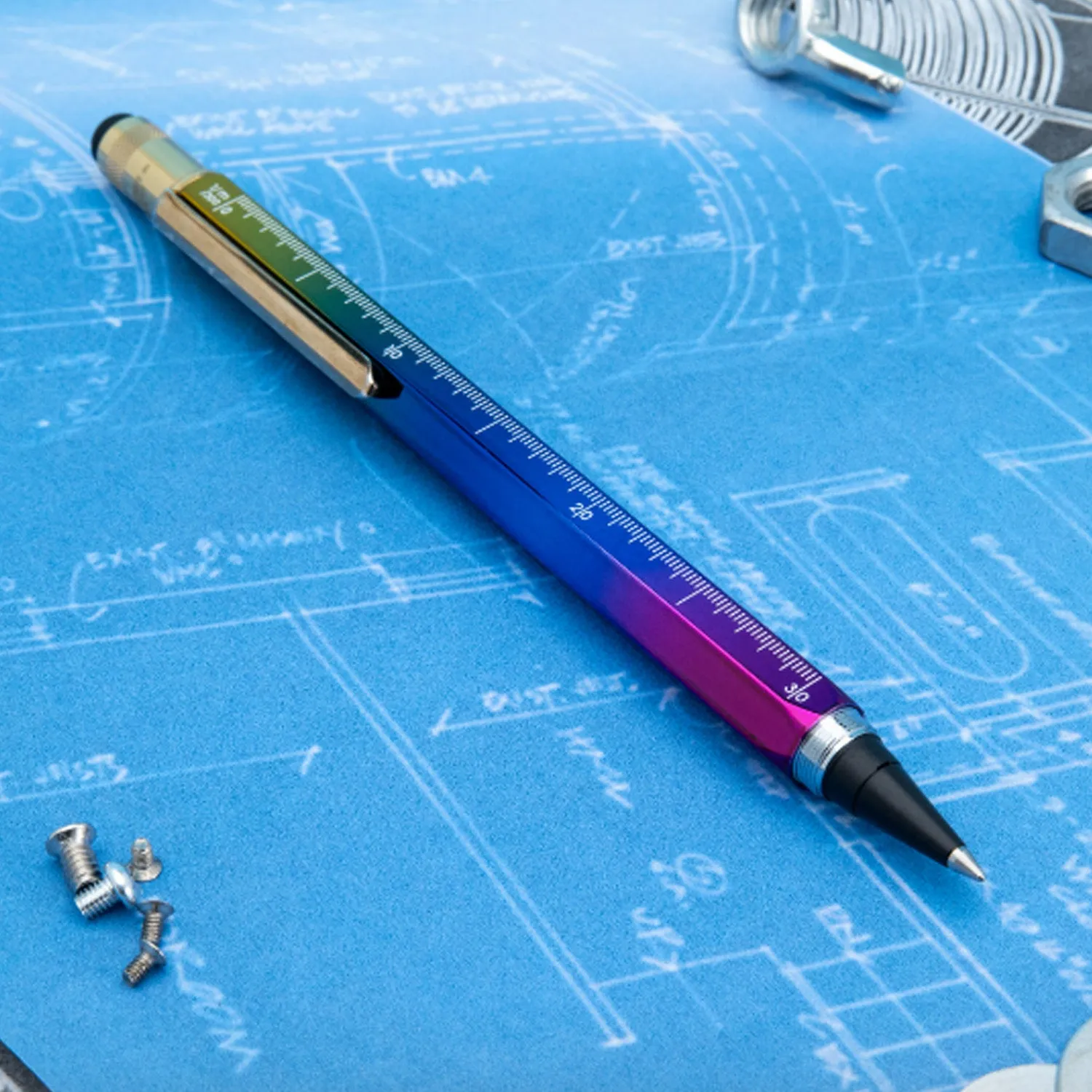 Monteverde 9 Function Tool Ink Ball Pen - Rainbow GT