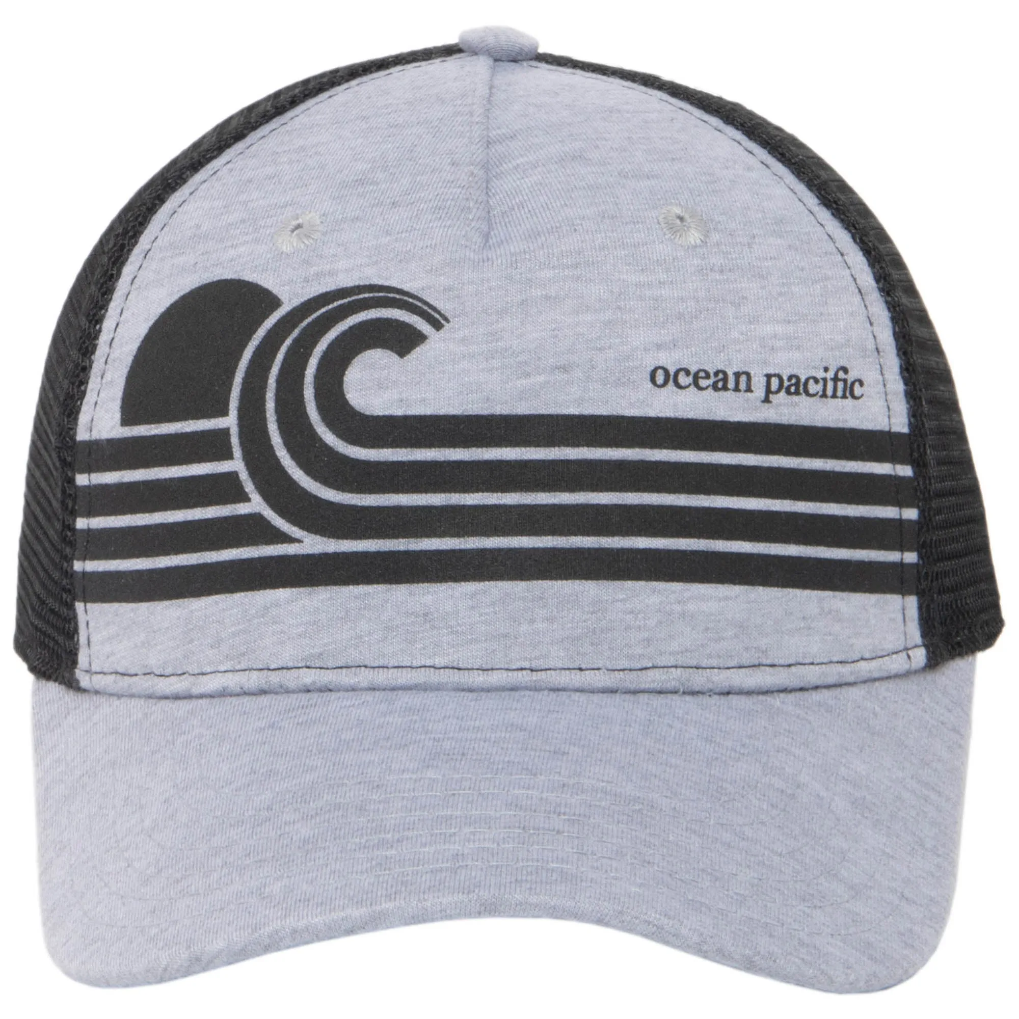 Ocean Pacific - 5 Panel Trucker Hat with Wave Print