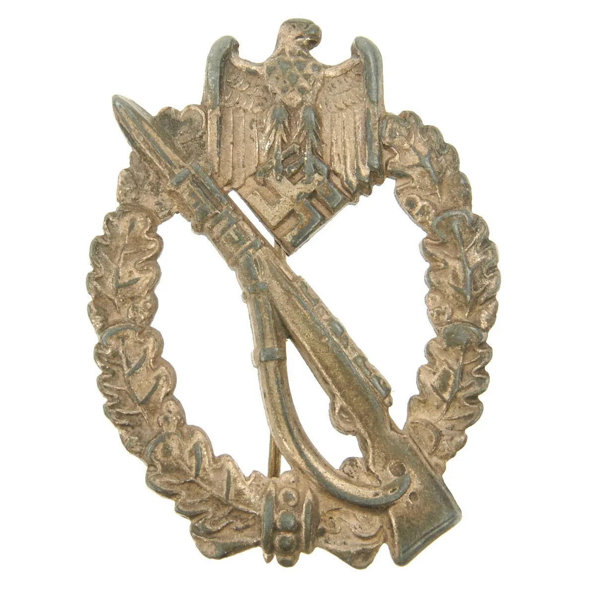 Original German WWII Medal Grouping - Blockade Runner Badge Infantry Assault Badge, Merit Badge, SA Tinnie