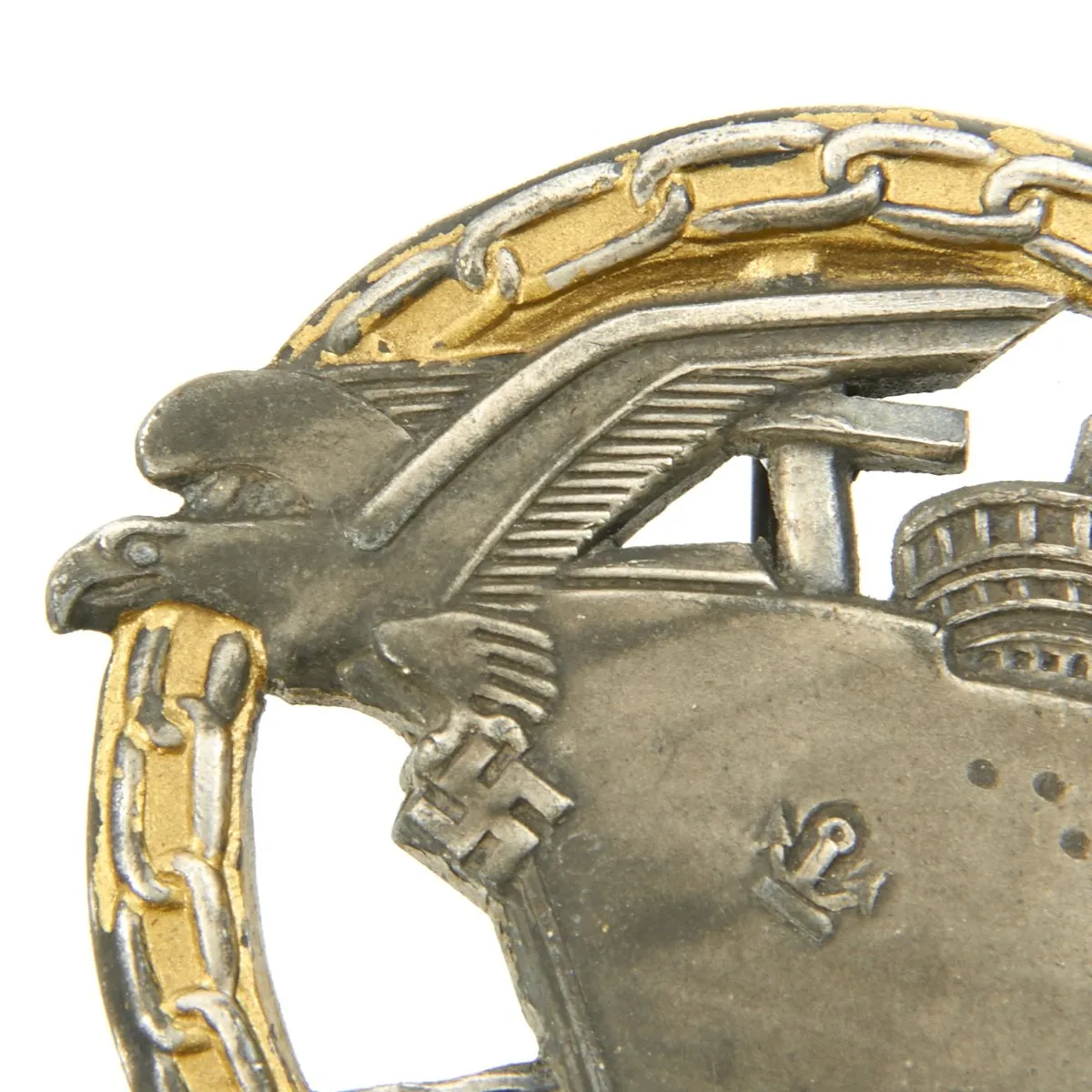 Original German WWII Medal Grouping - Blockade Runner Badge Infantry Assault Badge, Merit Badge, SA Tinnie