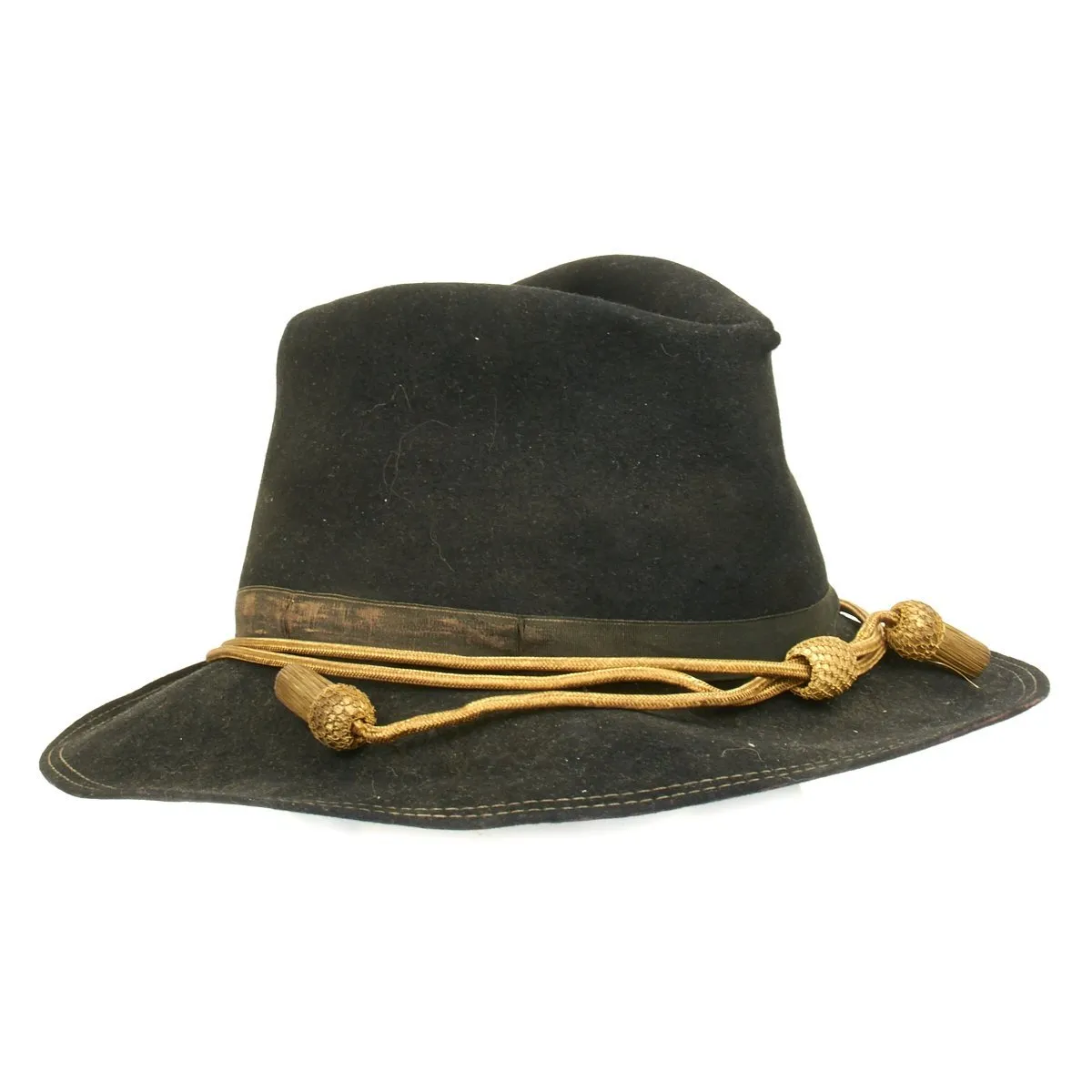 Original U.S. Indian Wars Model 1889 Regulation Black Campaign Hat