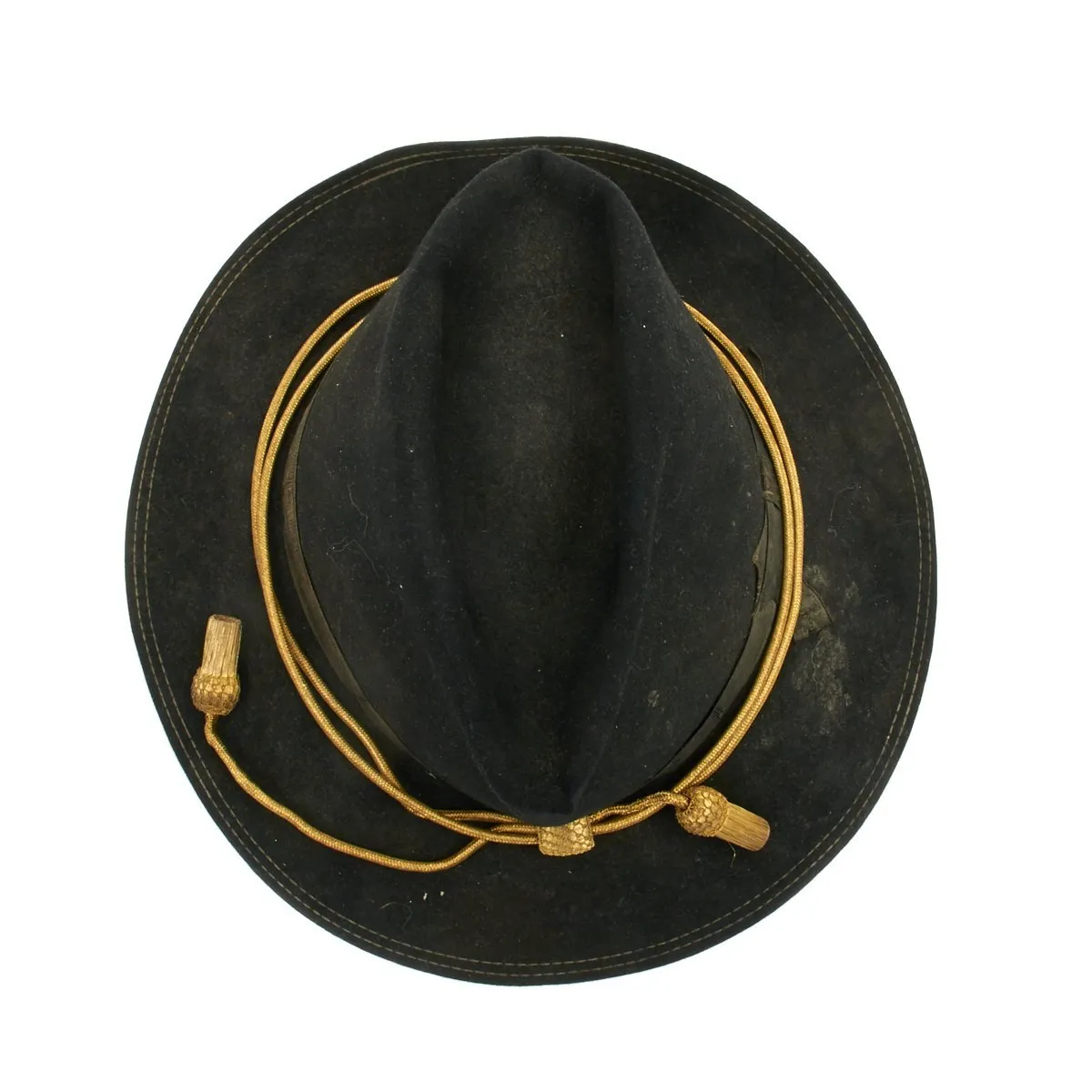 Original U.S. Indian Wars Model 1889 Regulation Black Campaign Hat