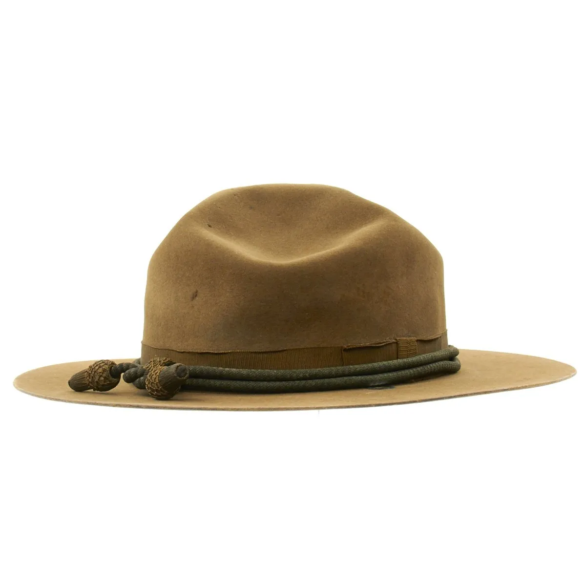 Original U.S. WWII Officer M1911 Campaign Hat By Stetson in Original Box