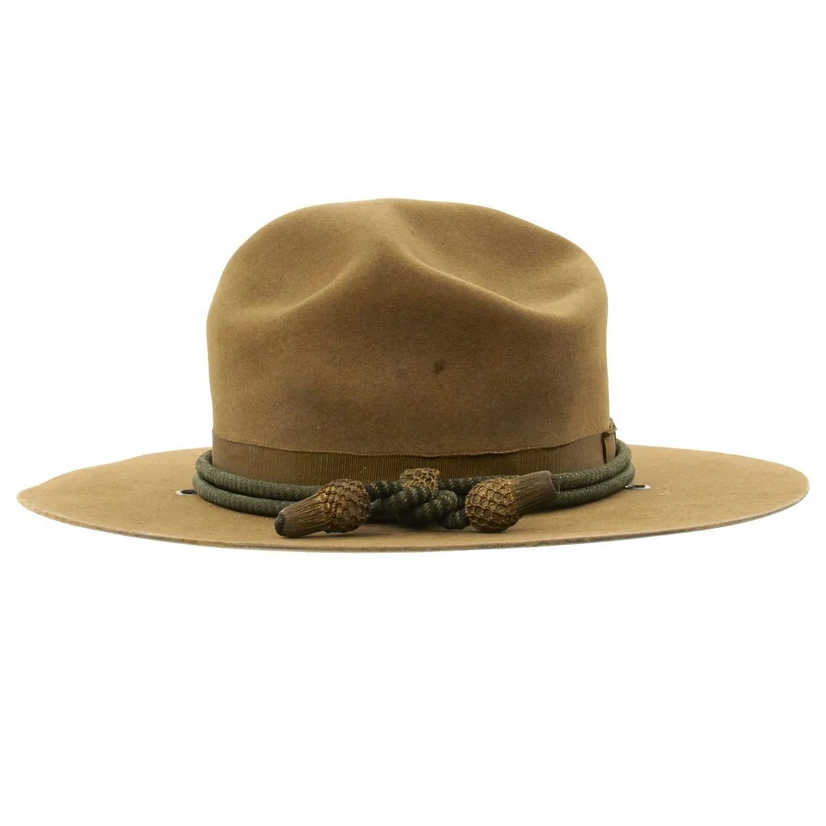 Original U.S. WWII Officer M1911 Campaign Hat By Stetson in Original Box