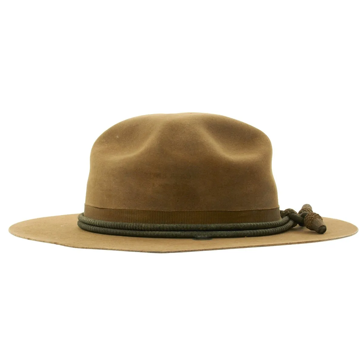 Original U.S. WWII Officer M1911 Campaign Hat By Stetson in Original Box