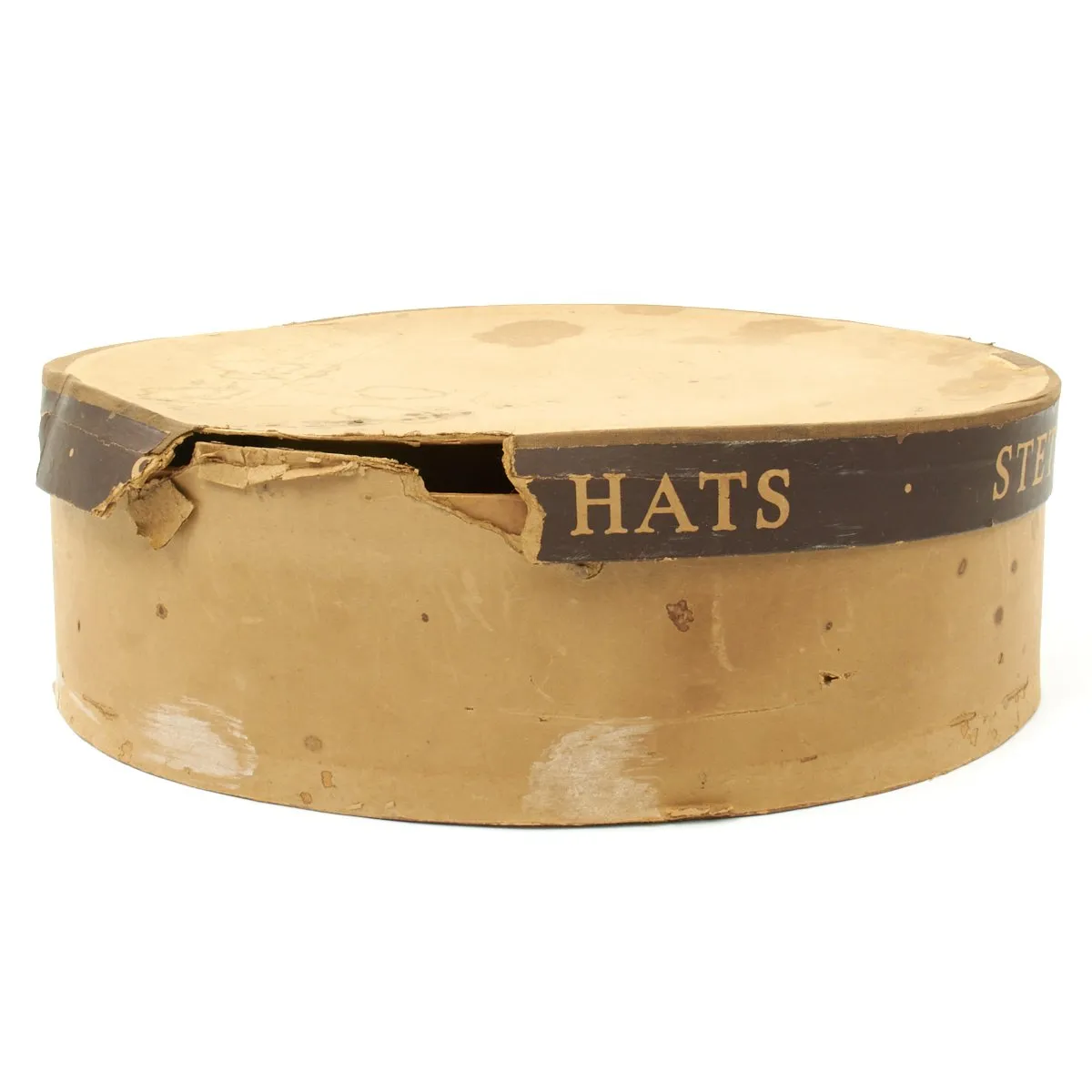 Original U.S. WWII Officer M1911 Campaign Hat By Stetson in Original Box