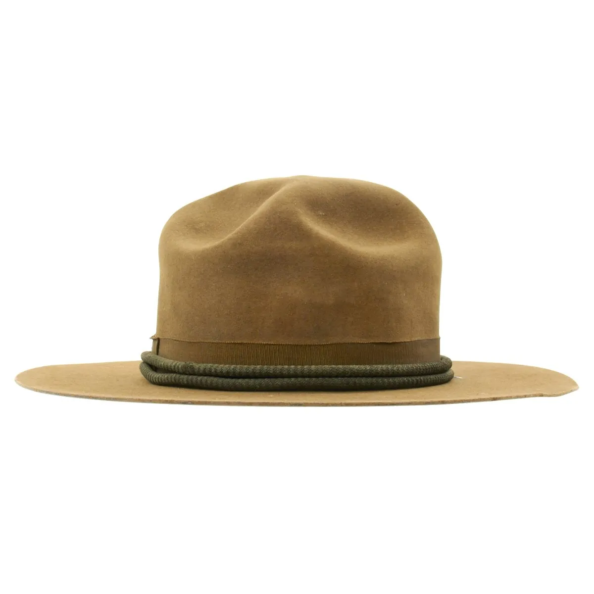 Original U.S. WWII Officer M1911 Campaign Hat By Stetson in Original Box