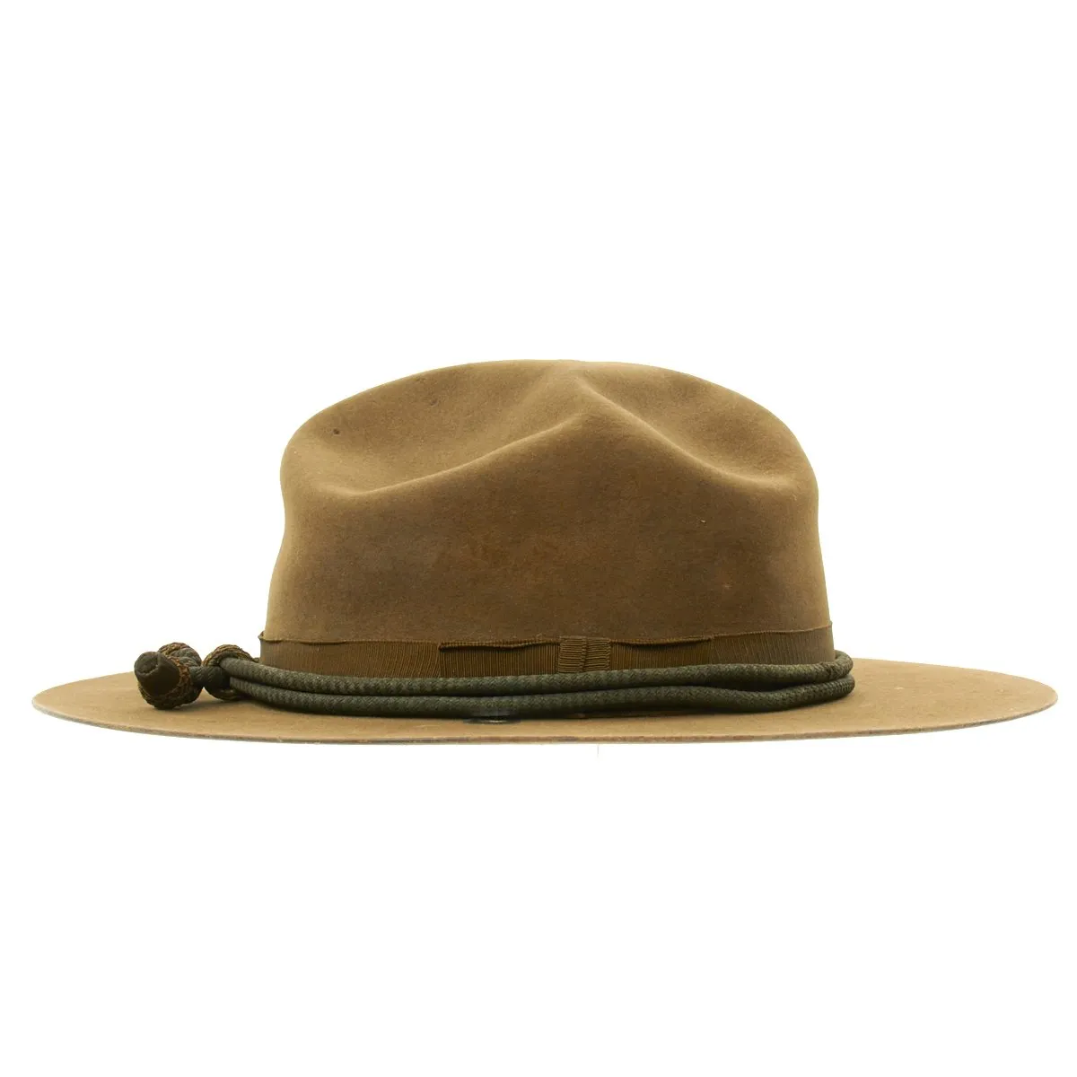Original U.S. WWII Officer M1911 Campaign Hat By Stetson in Original Box