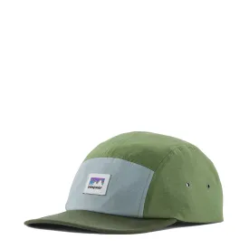 Patagonia Graphic Maclure Hat Shop Sticker / Terrain Green