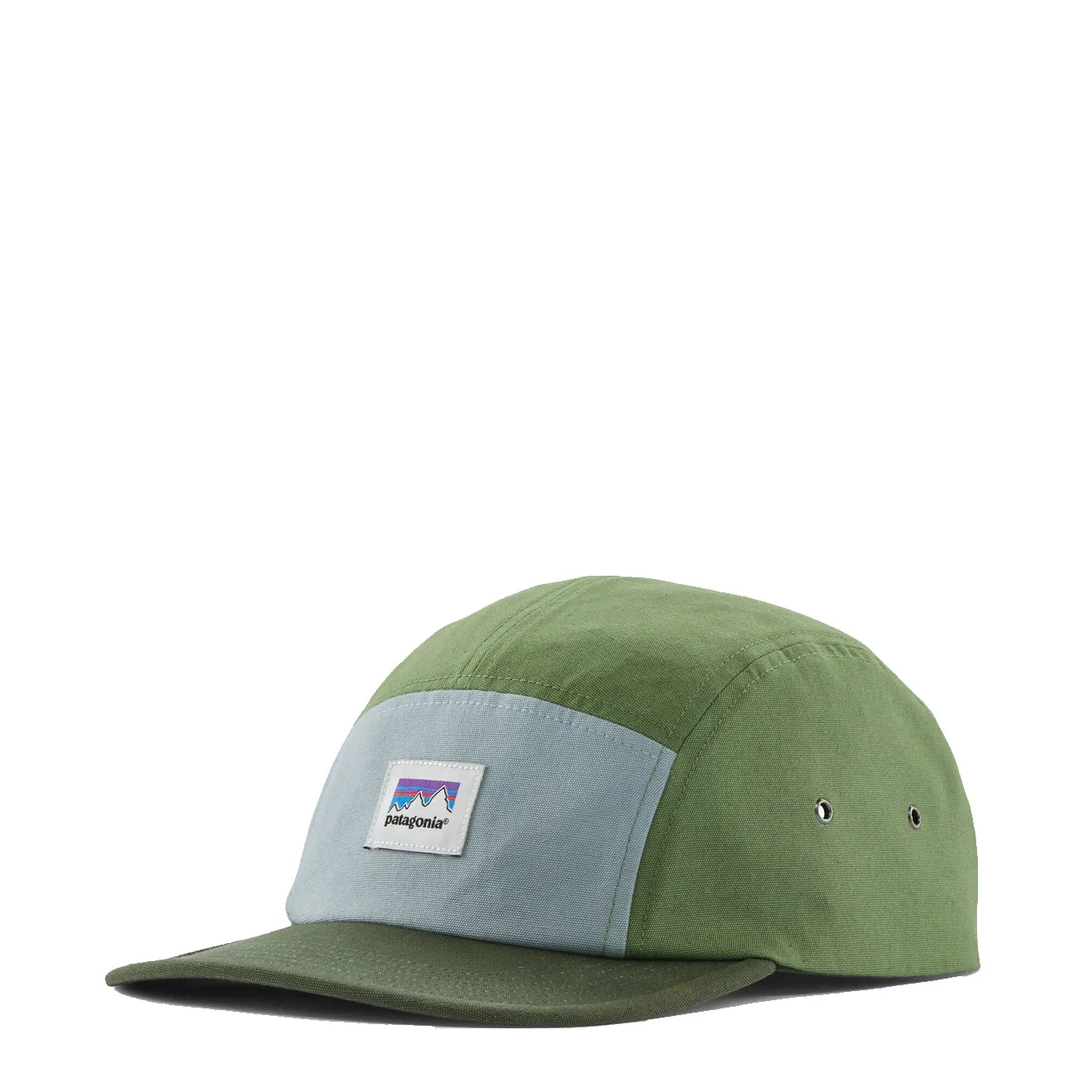 Patagonia Graphic Maclure Hat Shop Sticker / Terrain Green