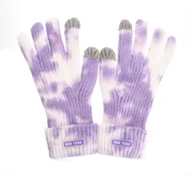 PVC Tie Dye Gloves- NY