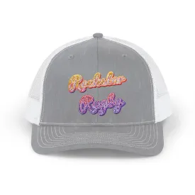 Rainbow Rockstar Rugby Trucker Cap