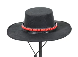 Round Top HatWithPyramid Studs