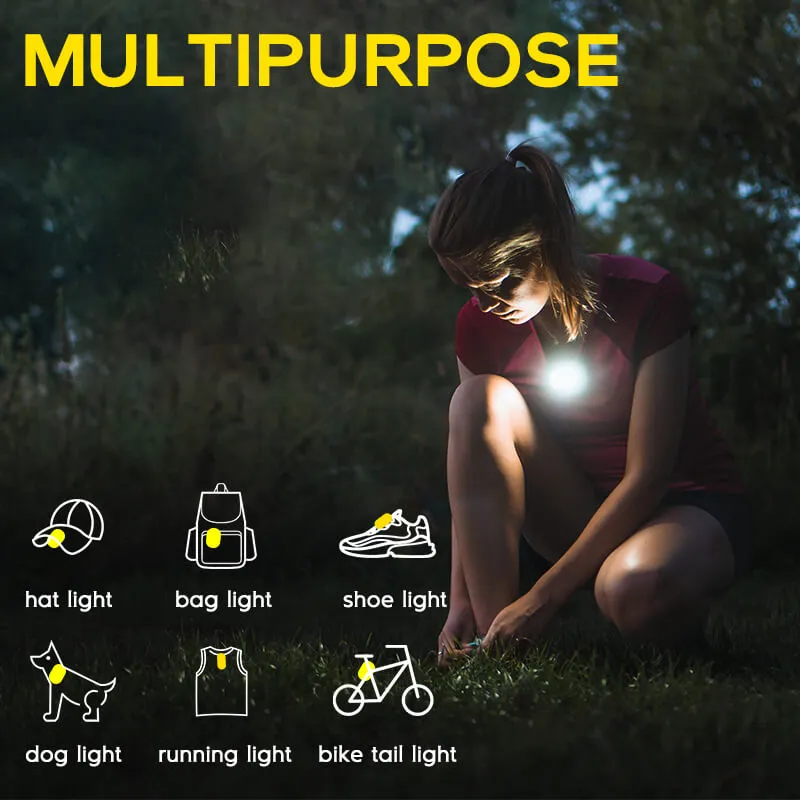 Runner-Bright 800 Lumens Hat Light Flashlight Headlamp Rechargeable Cap Flashlight