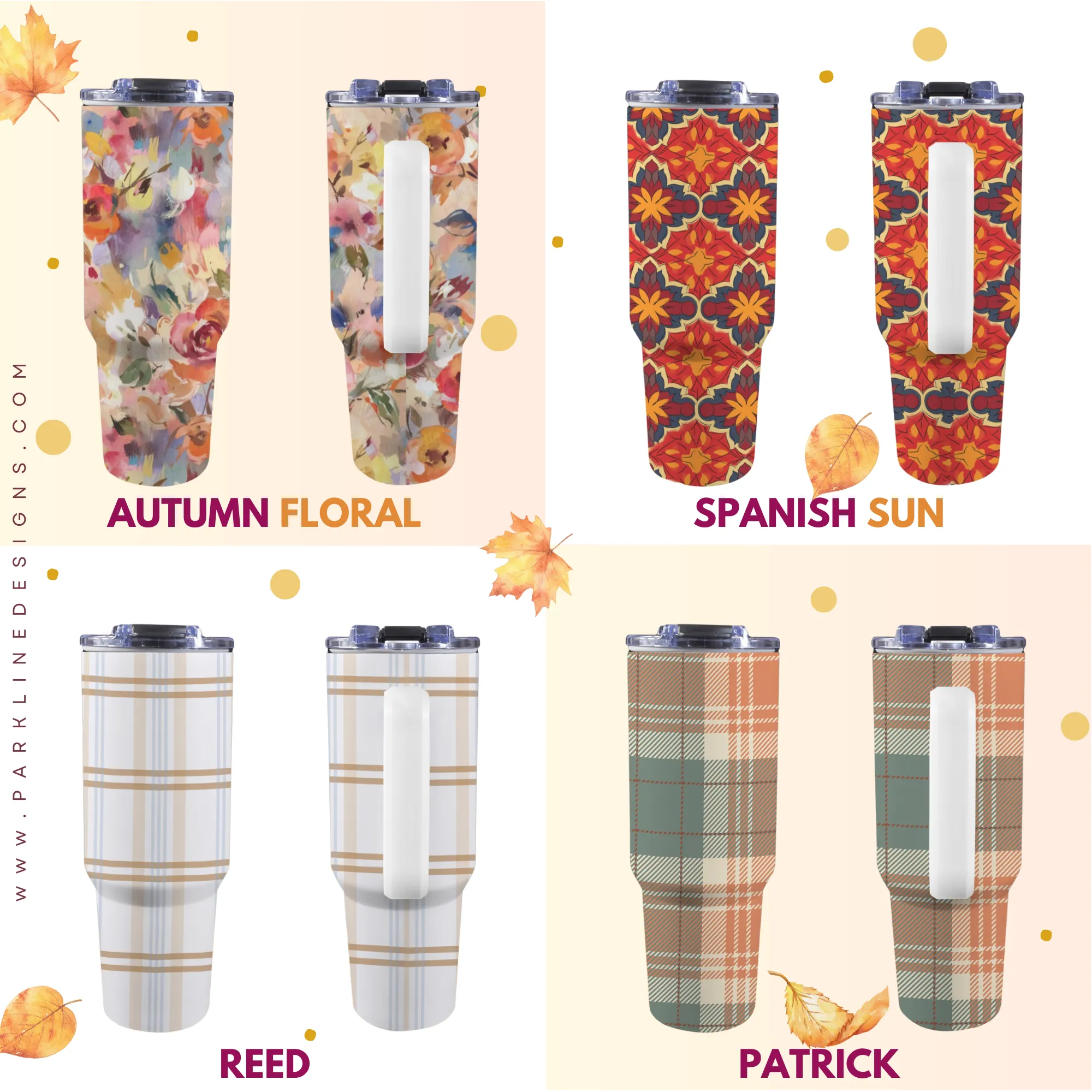 Spanish Sun 40oz Tumbler | Insulated Travel Cup | Perfect Gift for Her | Reusable & Stylish Drinkware