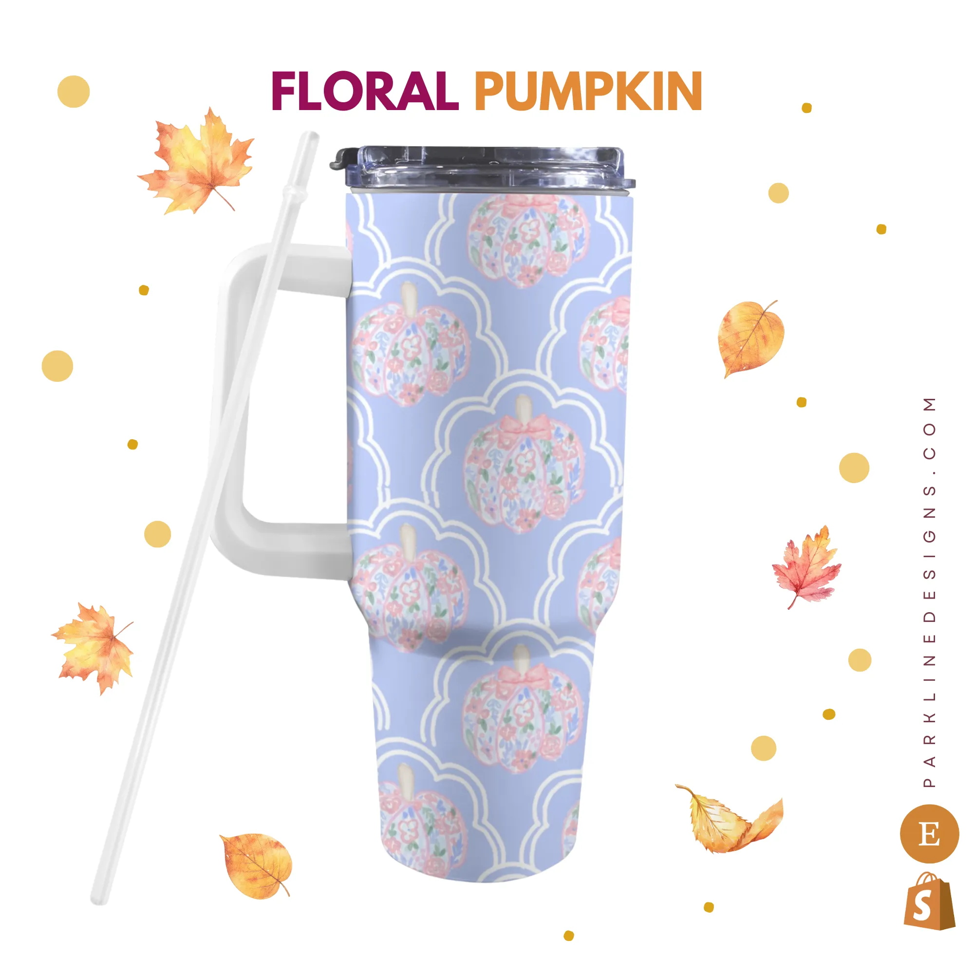 Spanish Sun 40oz Tumbler | Insulated Travel Cup | Perfect Gift for Her | Reusable & Stylish Drinkware