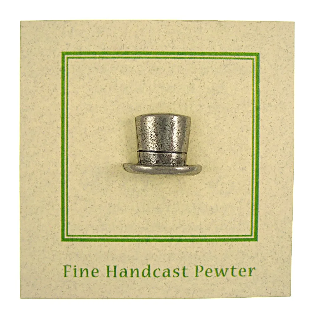Top Hat Lapel Pin