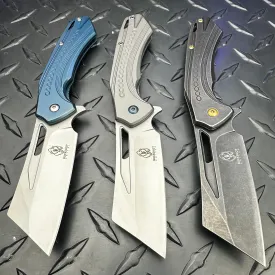Vengeance Cleaver Folding Knives
